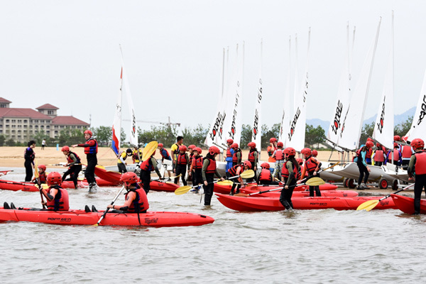 Sailing Trip,Wellington College International Tianjin