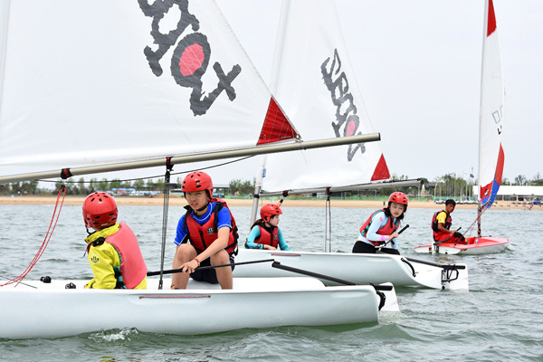 Sailing Trip,Wellington College International Tianjin