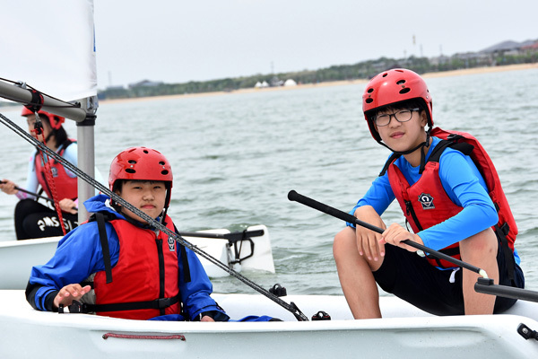 Sailing Trip,Wellington College International Tianjin