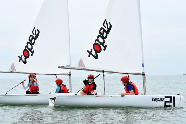 Sailing Trip,Wellington College International Tianjin