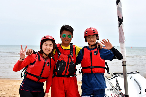 Sailing Trip,Wellington College International Tianjin