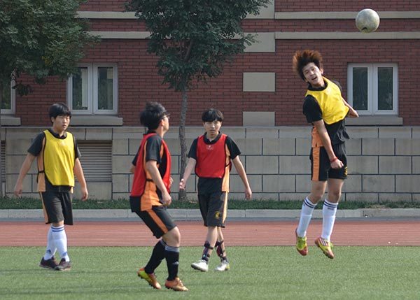 Senior School InterHouse Football,Wellington College International Tianjin