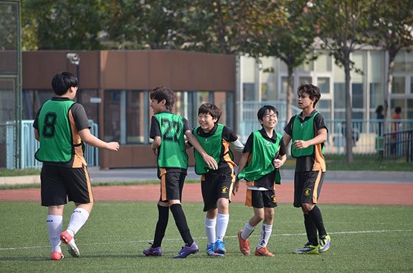 Senior School InterHouse Football,Wellington College International Tianjin