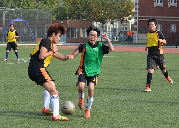 Senior School InterHouse Football,Wellington College International Tianjin