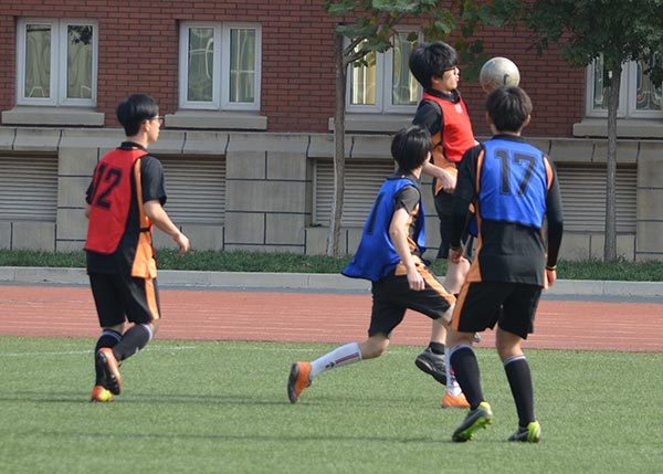 Senior School InterHouse Football,Wellington College International Tianjin