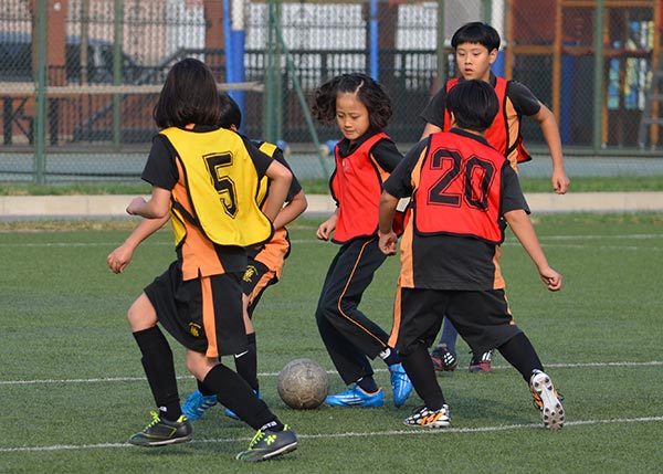 Junior School InterHouse Football,Wellington College International Tianjin