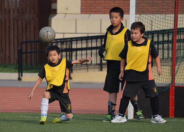 Junior School InterHouse Football,Wellington College International Tianjin