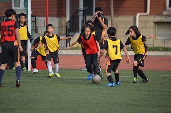 Junior School InterHouse Football,Wellington College International Tianjin