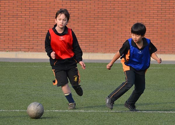 Junior School InterHouse Football,Wellington College International Tianjin