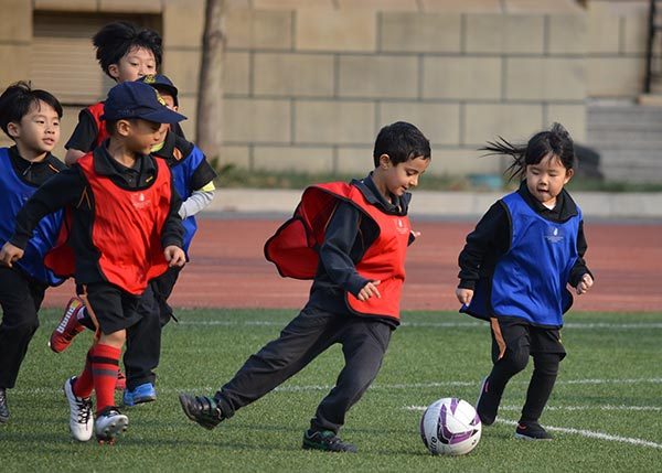 Junior School InterHouse Football,Wellington College International Tianjin