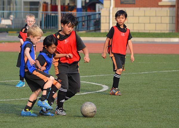 Junior School InterHouse Football,Wellington College International Tianjin