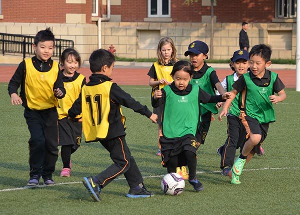 Junior School InterHouse Football,Wellington College International Tianjin