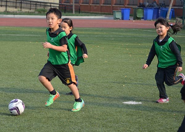 Junior School InterHouse Football,Wellington College International Tianjin