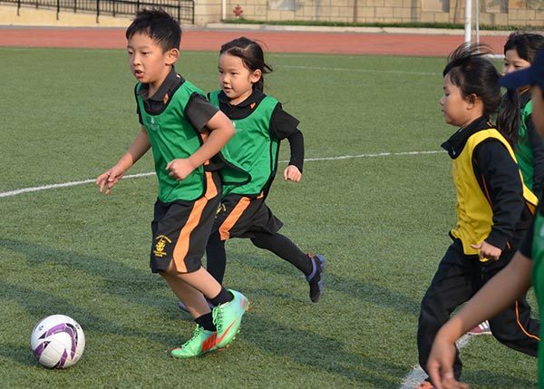 Junior School InterHouse Football,Wellington College International Tianjin