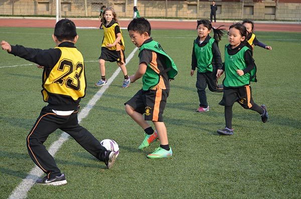 Junior School InterHouse Football,Wellington College International Tianjin