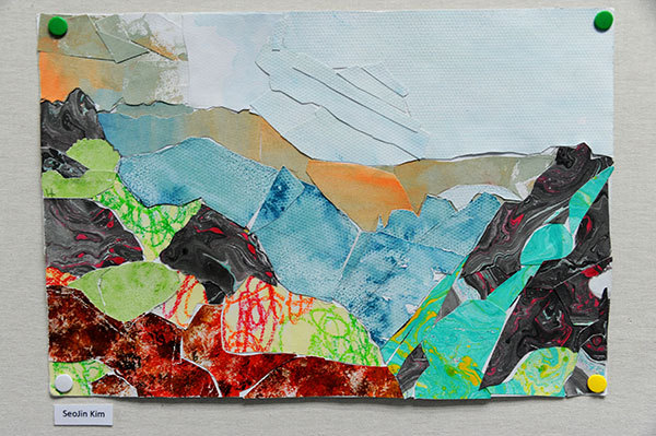 Year 7 Arts Work Display,Wellington College International Tianjin