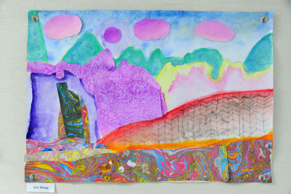 Year 7 Arts Work Display,Wellington College International Tianjin