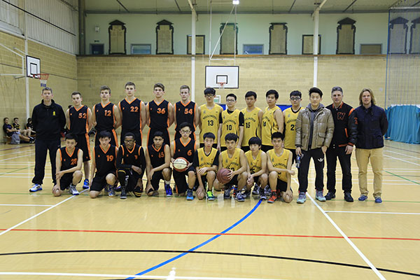 Basketball Exchange Team to Wellington College UK