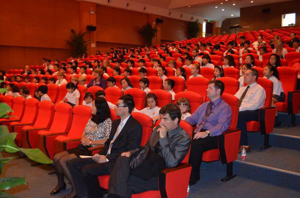 Inaugural Assembly,Wellington College International Tianjin