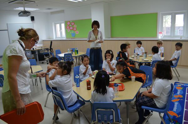 First Day at School,Wellington College International Tianjin