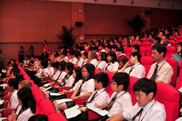 Inaugural Assembly,Wellington College International Tianjin