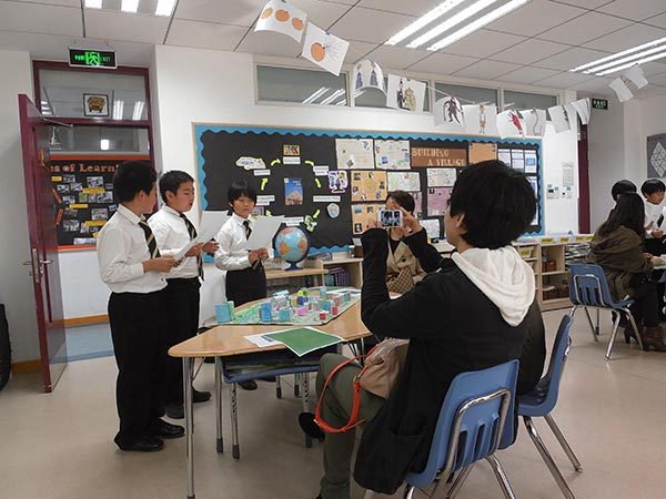 Milepost 3 project 'Building a Village',Wellington College International Tianjin