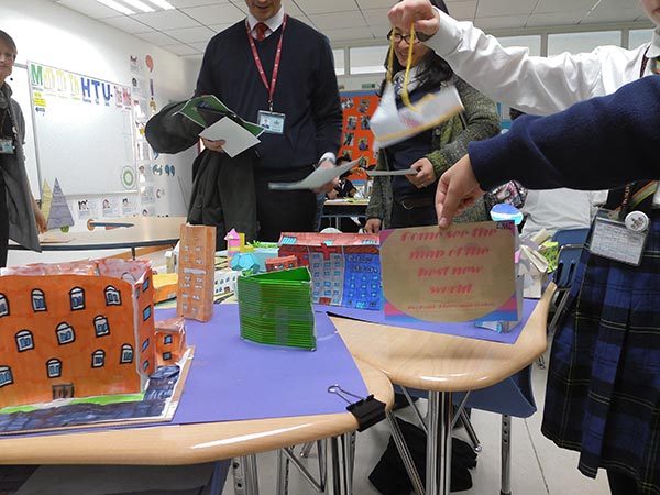 Milepost 3 project 'Building a Village',Wellington College International Tianjin