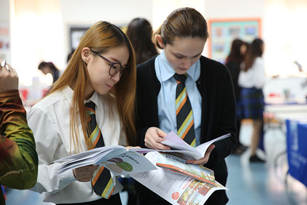 CIS University Fair,Wellington College International Tianjin