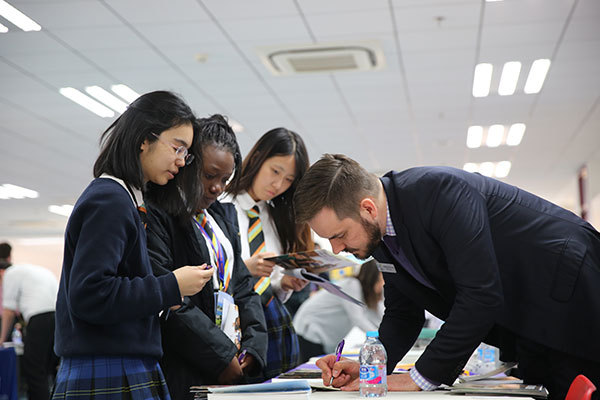 CIS University Fair,Wellington College International Tianjin