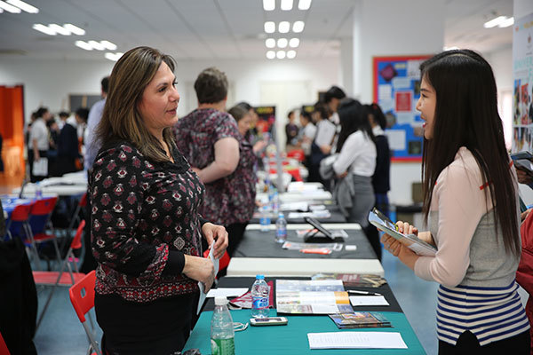 CIS University Fair,Wellington College International Tianjin
