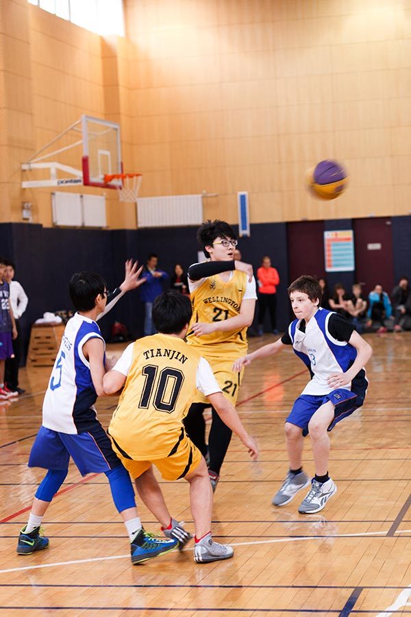 Inter-school Basketball Game,Wellington College International Tianjin