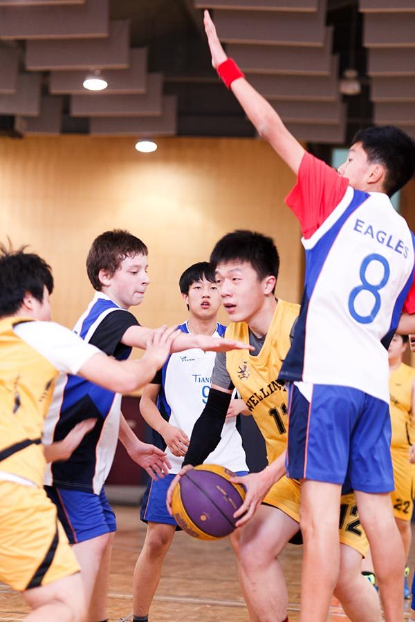 Inter-school Basketball Game,Wellington College International Tianjin