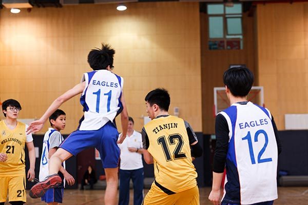 Inter-school Basketball Game,Wellington College International Tianjin