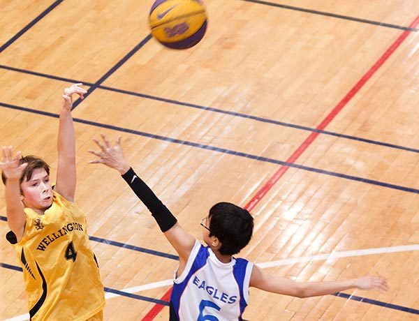 Inter-school Basketball Game,Wellington College International Tianjin