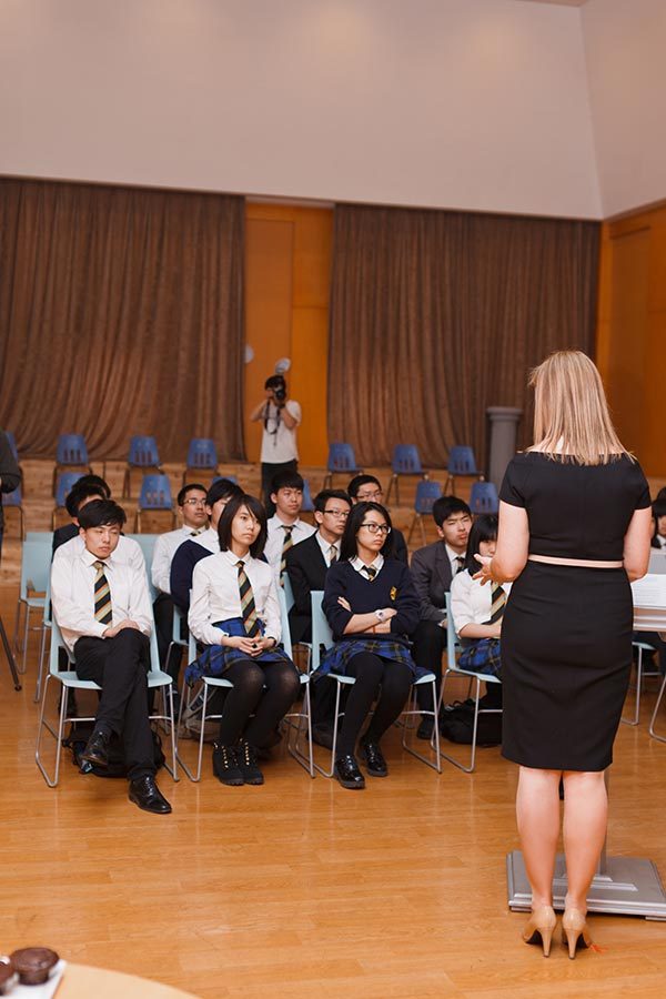 Debrett's taster session at Wellington Tianjin,Wellington College International Tianjin