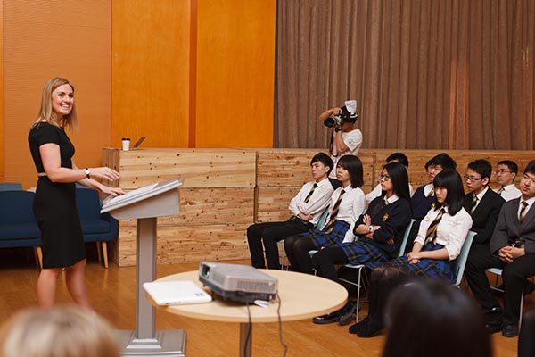 Debrett's taster session at Wellington Tianjin,Wellington College International Tianjin