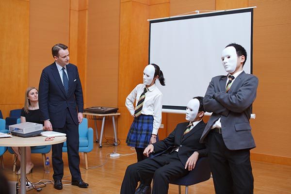 Debrett's taster session at Wellington Tianjin,Wellington College International Tianjin