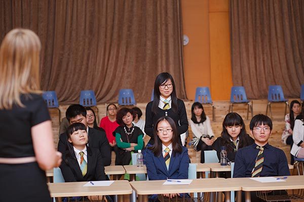 Debrett's taster session at Wellington Tianjin,Wellington College International Tianjin