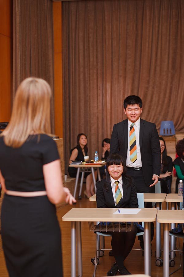 Debrett's taster session at Wellington Tianjin,Wellington College International Tianjin