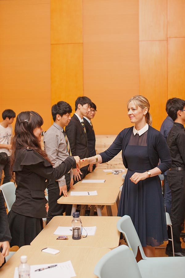 Debrett's taster session at Wellington Tianjin,Wellington College International Tianjin