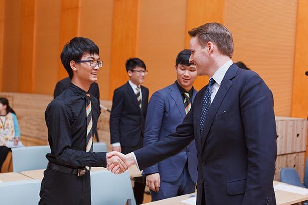 Debrett's taster session at Wellington Tianjin,Wellington College International Tianjin