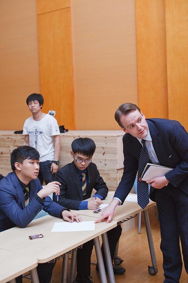 Debrett's taster session at Wellington Tianjin,Wellington College International Tianjin