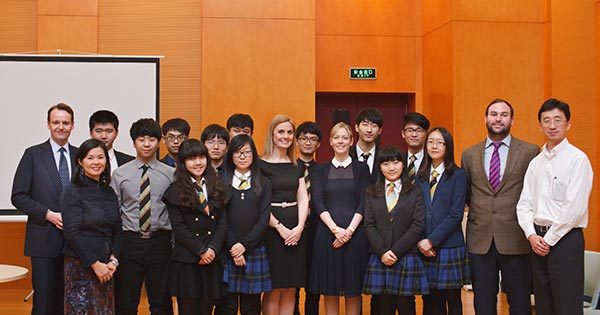 Debrett's taster session at Wellington Tianjin,Wellington College International Tianjin