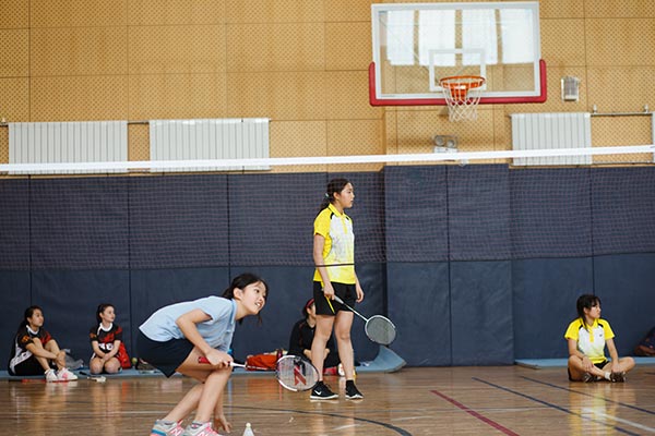 ISCOT Badminton at Wellington College Tianjin
