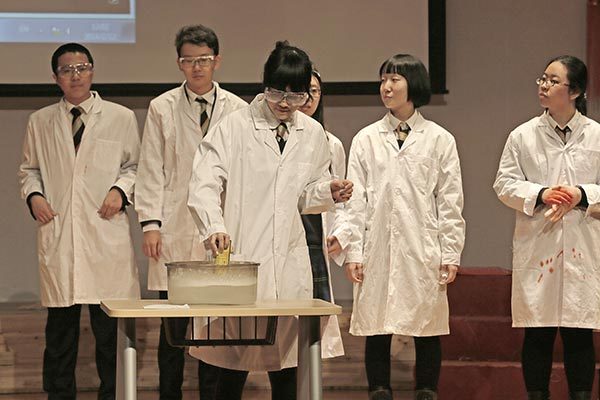 Science Assembly,Wellington College International Tianjin
