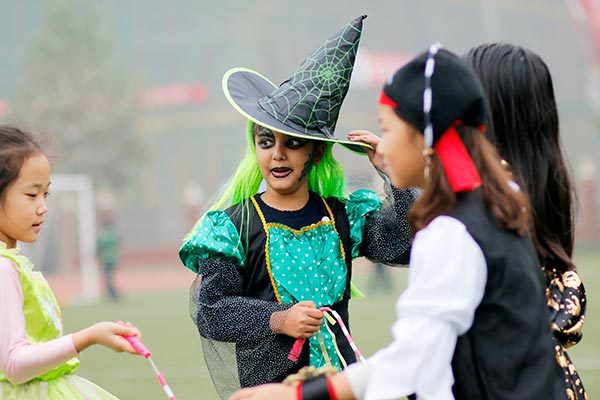 Halloween,Wellington College International Tianjin