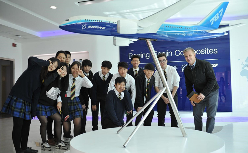 Design and Technology Trip to Boeing Tianjin Composites