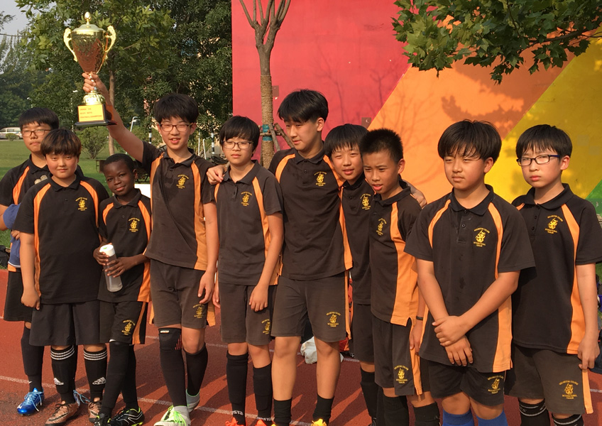 The U-14s boys’ football