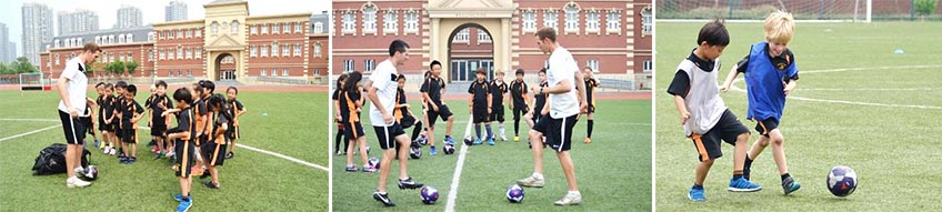 China Club Football Junior Coaching day