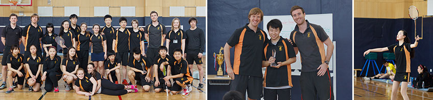 ISCOT Badminton at Wellington College Tianjin